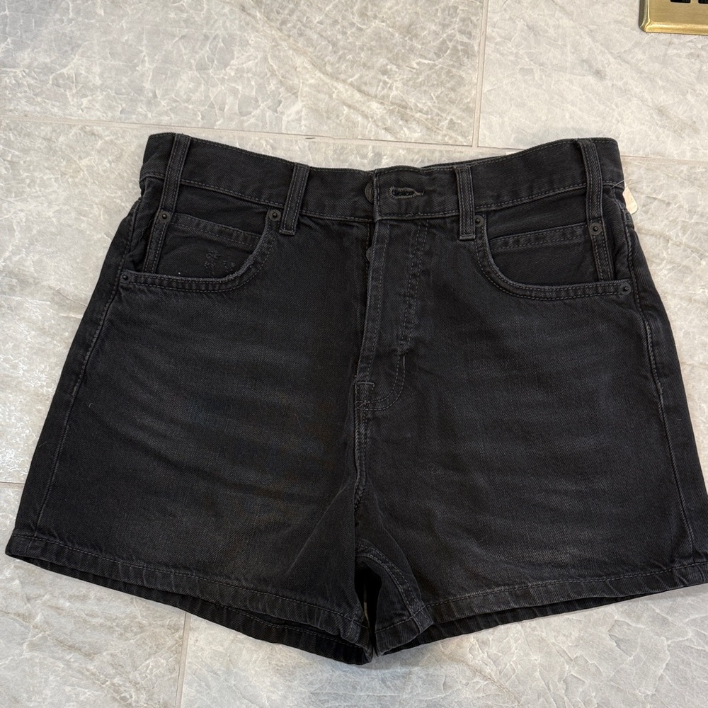 NWT We the Free Tippi Denim short in black size 27